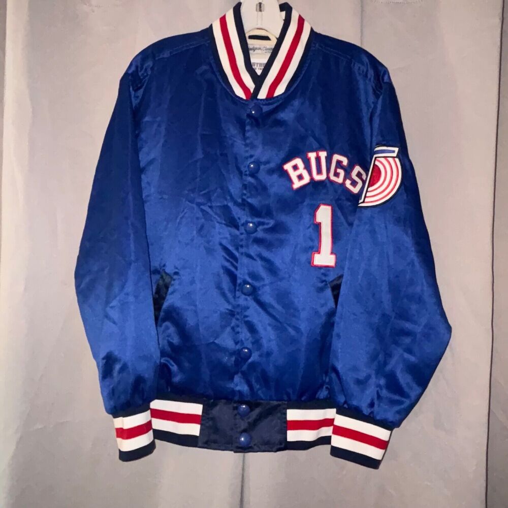 headgear classics throwback varsity‎ jacket bugs bunny space jam